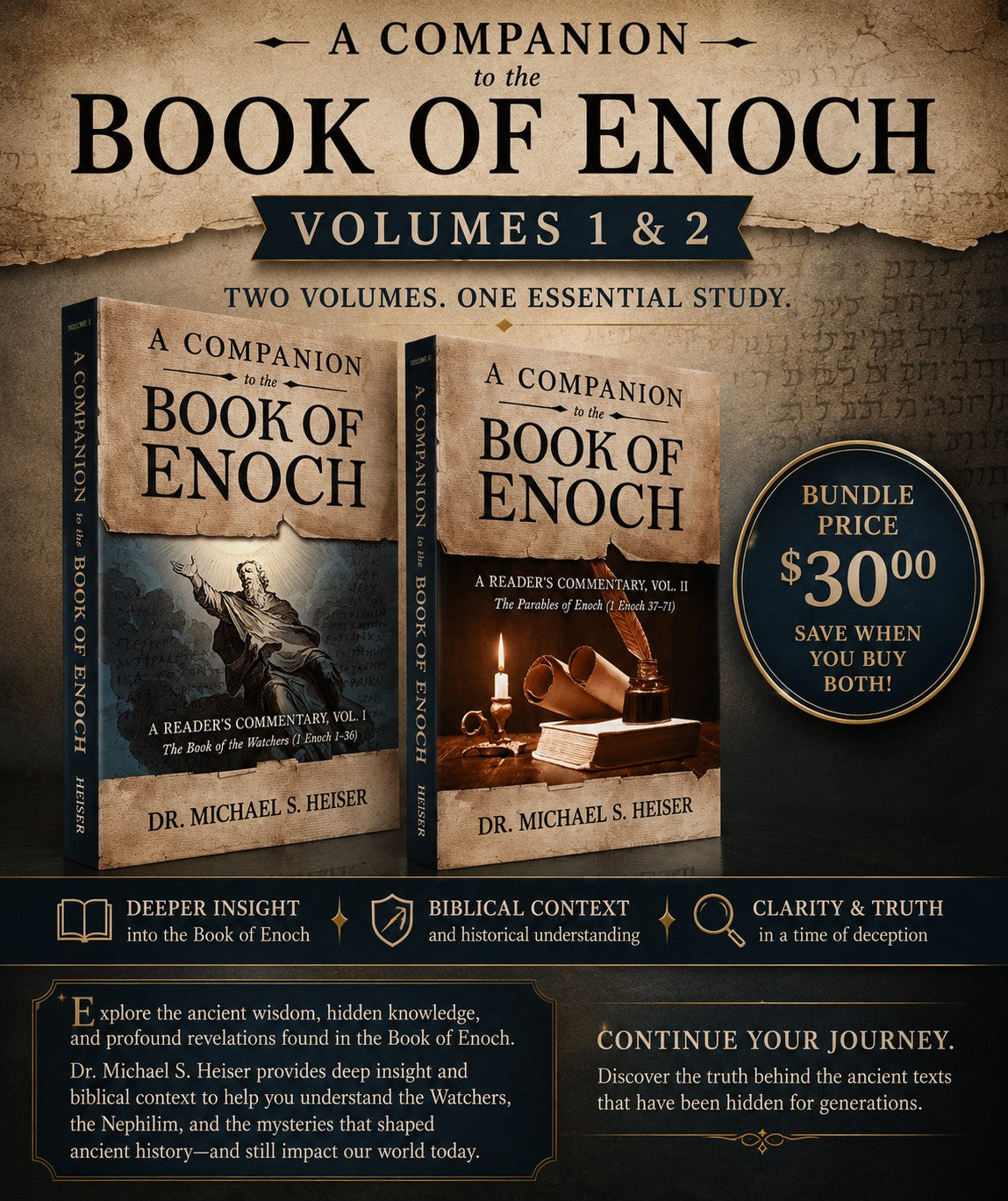 Companion to the book of  Enoch Bundle Volumes 1 and 2